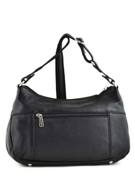 Besace Confort Cuir Hexagona Noir confort 462349 vue secondaire 4