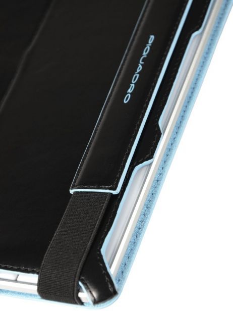 Housse Tablette Piquadro Noir blue square AC2862B2 vue secondaire 1