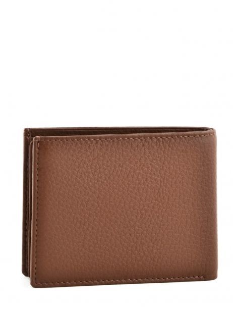 Wallet Leather Yves renard Brown foulonne 2375 other view 2