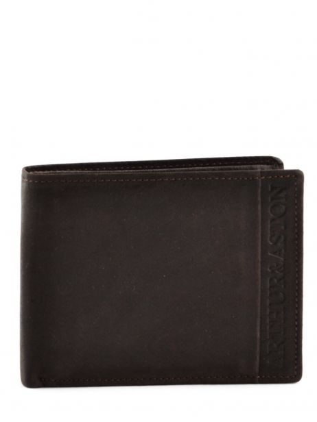Wallet Leather Arthur & aston Brown diego 1438-499