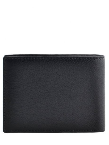 Portefeuille Cuir Yves renard Noir foulonne 2374 vue secondaire 2