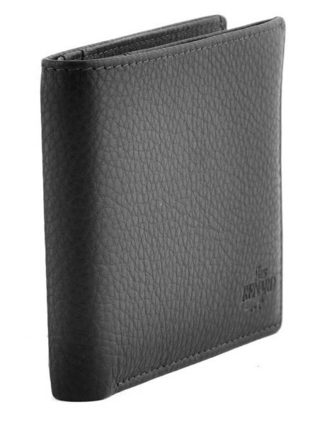 Portefeuille Cuir Yves renard Noir foulonne 2374 vue secondaire 1