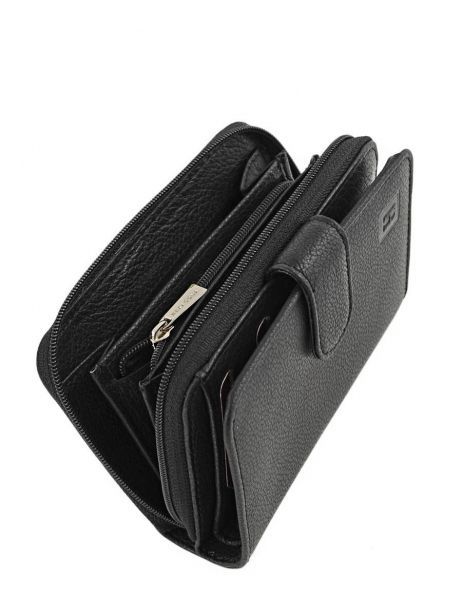Portefeuille Cuir Hexagona Noir confort 461063 vue secondaire 4