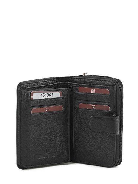 Portefeuille Cuir Hexagona Noir confort 461063 vue secondaire 3