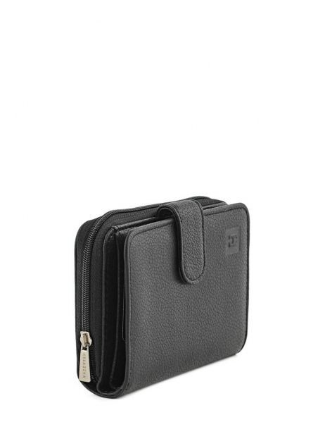 Portefeuille Cuir Hexagona Noir confort 461063 vue secondaire 1