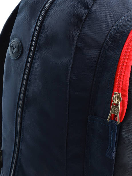 Sac à Dos 1 Compartiment Pepe jeans Bleu mangrove 64223 vue secondaire 1