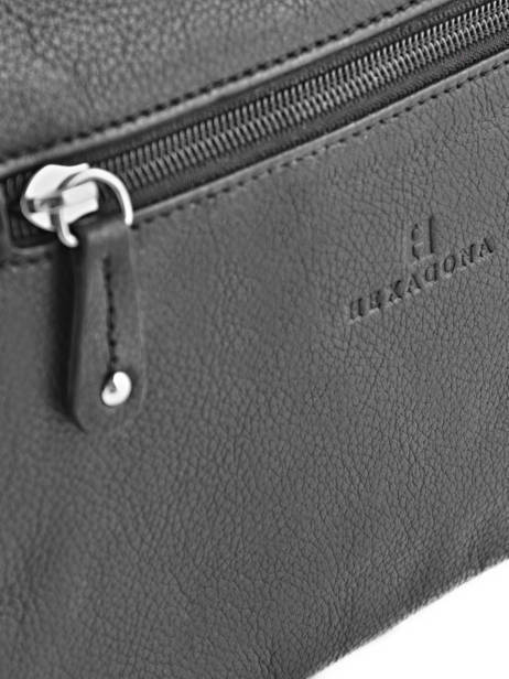 Shoulder Bag Confort Leather Hexagona Black confort 464778 other view 1