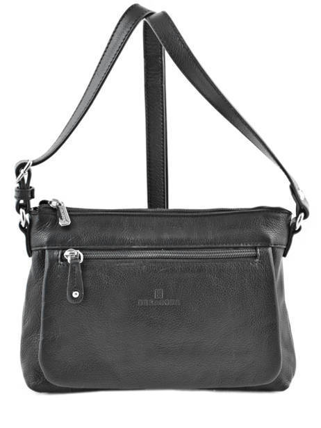 Shoulder Bag Confort Leather Hexagona Black confort 464778