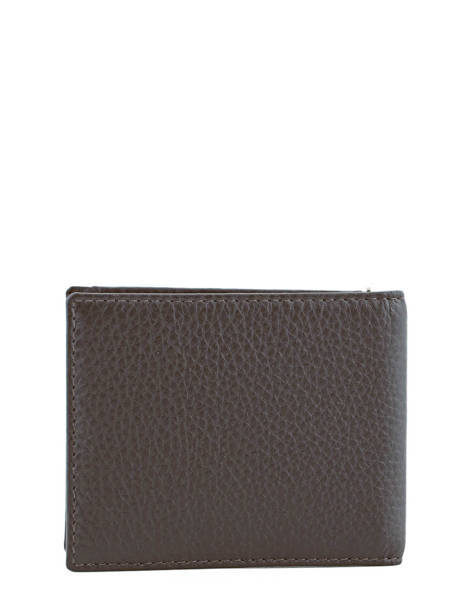 Wallet Leather Yves renard Brown foulonne 23014 other view 2