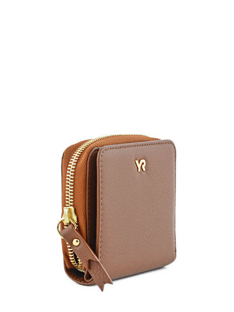 Portefeuille Cuir Yves renard Marron foulonne 29692 vue secondaire 1