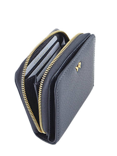 Portefeuille Cuir Yves renard Bleu foulonne 29692 vue secondaire 4