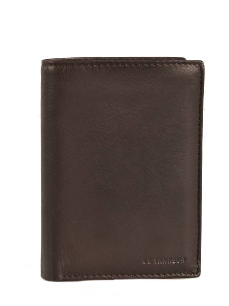 Wallet Leather Le tanneur Brown gary TRA3312