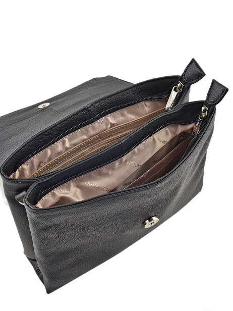 Shoulder Bag Confort Leather Hexagona Black confort 465022 other view 3