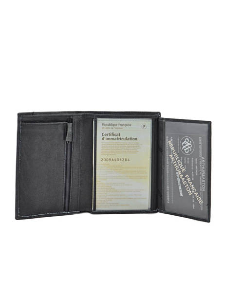 Wallet Leather Arthur & aston Black diego 1438-805 other view 3