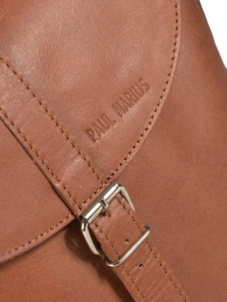 Crossbody Bag Vintage Leather Paul marius Brown vintage AUTHEN-M other view 1
