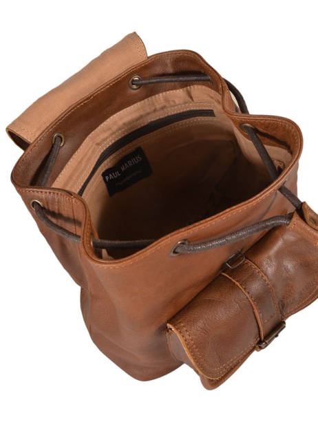 Sac à Dos Lebaroudeur Paul marius Marron vintage BAROUDEU vue secondaire 6