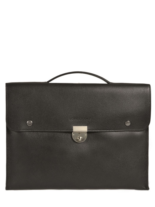 Longchamp Le foulonn Briefcase Black