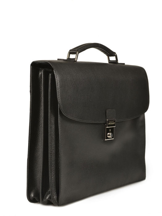 Longchamp Le foulonné Briefcase Black