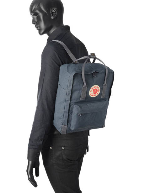 Sac à Dos Kånken 1 Compartiment Fjallraven Bleu kanken 23510 vue secondaire 2