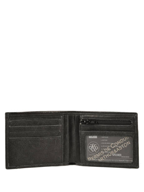 Wallet Leather Arthur & aston Black diego 1438-573 other view 1
