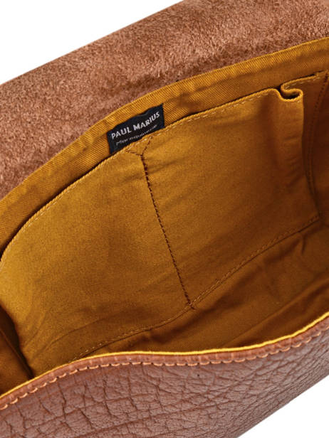 L'indispensable Cuir Paul marius Marron vintage INDISPEN vue secondaire 4