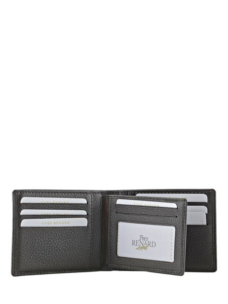 Wallet Foulonne Leather Yves renard Brown foulonne 2374 other view 2