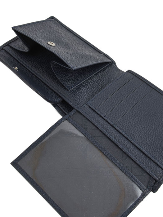 Longchamp Le foulonné Portefeuilles Bleu