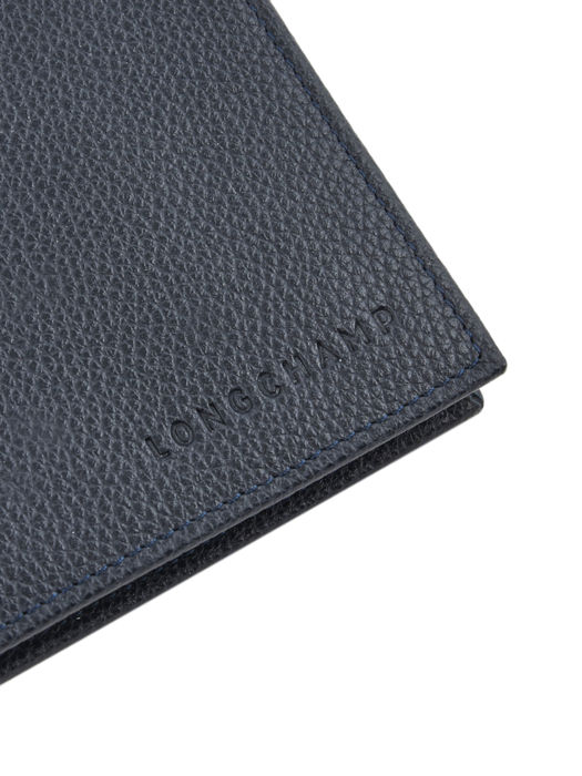 Longchamp Le foulonné Portefeuilles Bleu