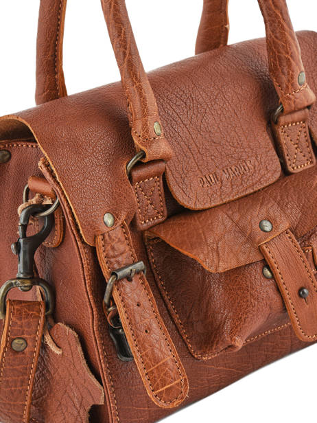 Le Rivegauche S Cuir Paul marius Marron vintage S vue secondaire 1
