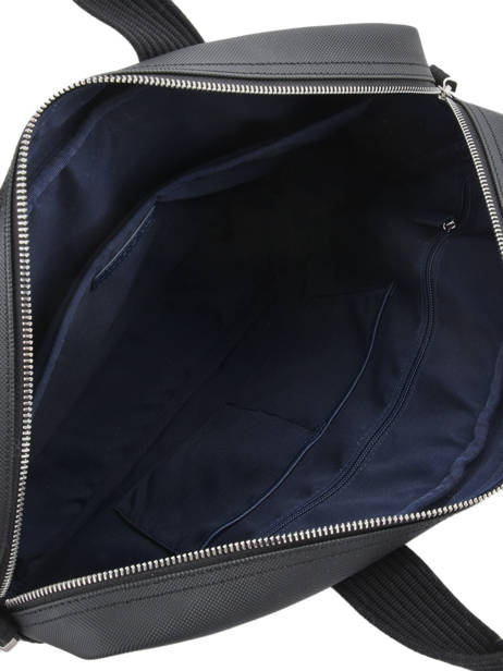 Business Bag Lacoste Black men's classic NH2451HC other view 5