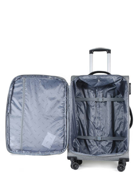Softside Luggage Snow Travel Gray snow 12208-L other view 5