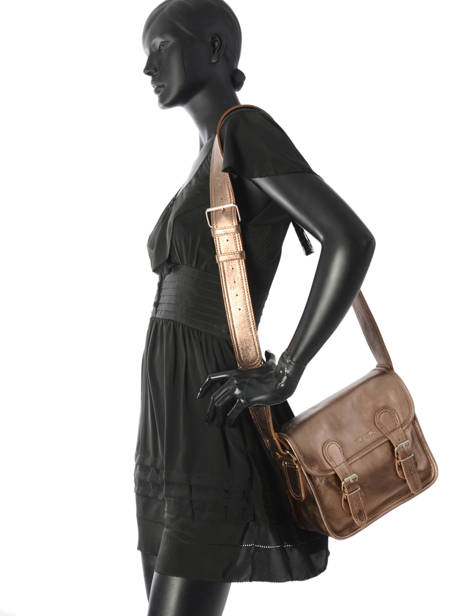 Lasacoche S Cuir Paul marius Rose vintage S vue secondaire 2