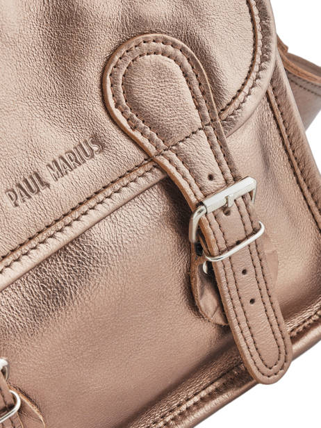 Lasacoche S Cuir Paul marius Rose vintage S vue secondaire 1