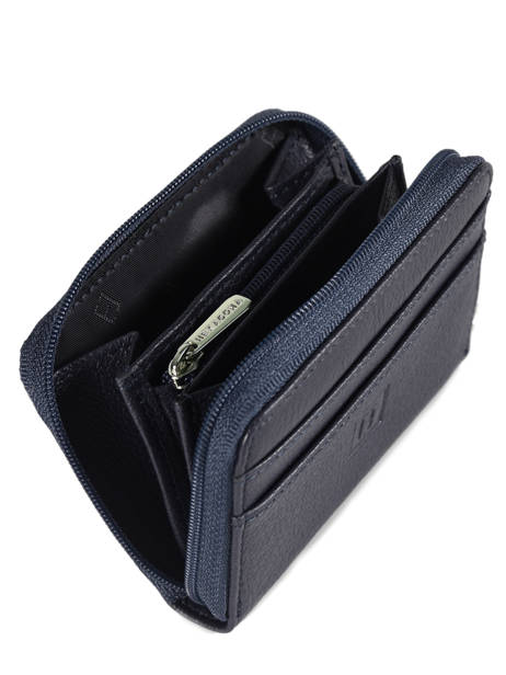 Porte-monnaie Confort Cuir Hexagona Bleu confort 463042 vue secondaire 1