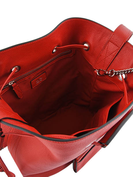 Shoulder Bag L Le Huit Leather Lancel Red le huit A07110 other view 5