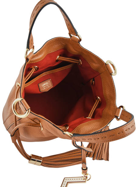 Sac Seau S Premier Flirt Cuir Lancel Marron premier flirt A10109 vue secondaire 5