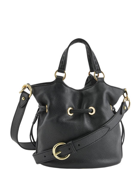 Sac Seau S Premier Flirt Cuir Lancel Noir premier flirt A10109 vue secondaire 4