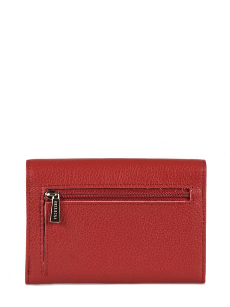 Wallet Leather Hexagona Red confort 467627 other view 1