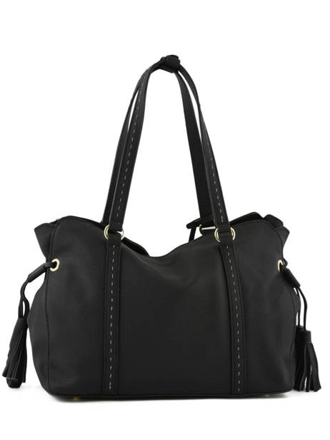 Sac Shopping Tradition Cuir Etrier Noir tradition EHER25 vue secondaire 3