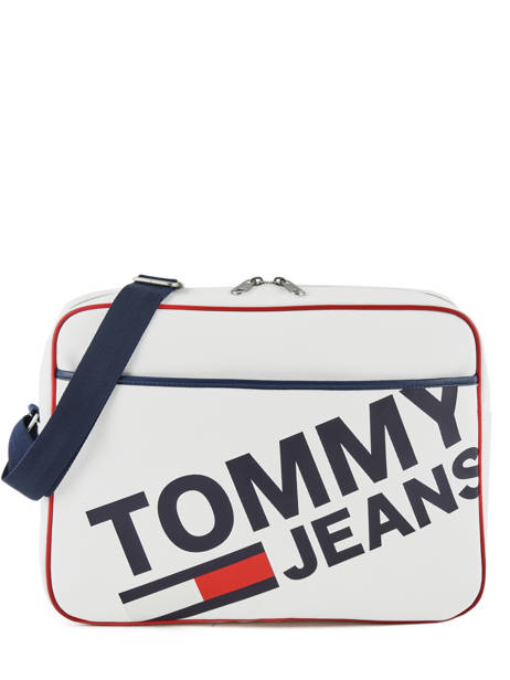 tommy hilfiger white luggage