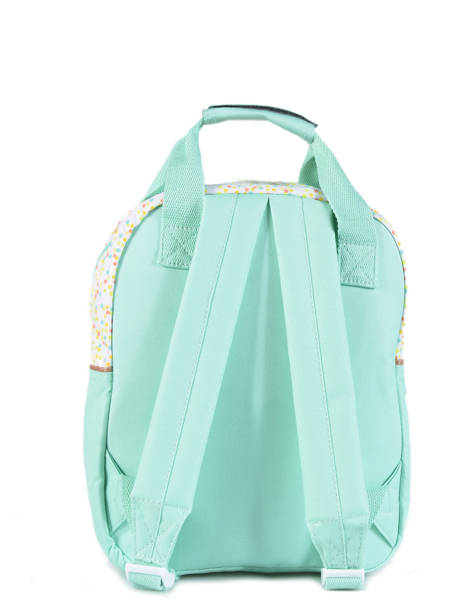 Backpack 1 Compartment My favorite Green friends 443960 other view 2