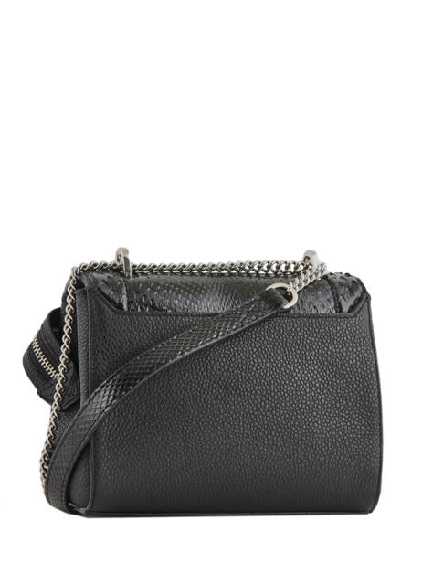 Mini Sac Bandoulière S Ninon Python Lancel Noir ninon A09369 vue secondaire 3