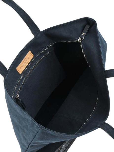 Large Zipped Shoulder Bag Le Cabas Sequins Vanessa bruno Blue cabas 1V40409 other view 5