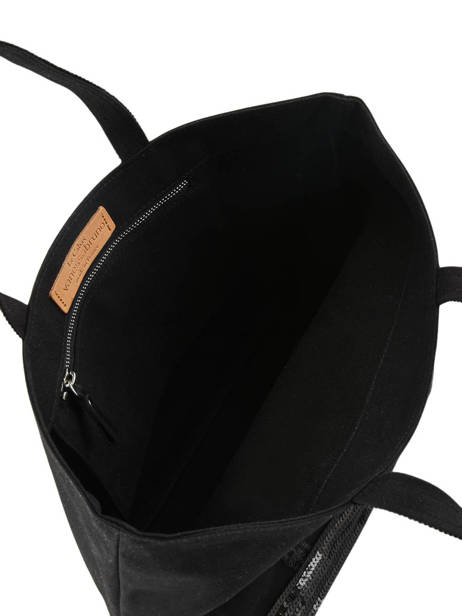 Le Cabas Moyen Paillettes Vanessa bruno Noir cabas 1V40413 vue secondaire 4