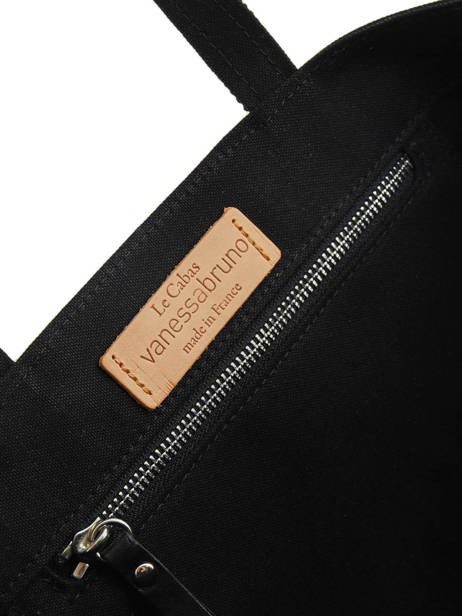 Le Cabas Moyen Paillettes Vanessa bruno Noir cabas 1V40413 vue secondaire 2