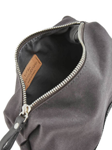 Trousse Le Cabas Paillettes Vanessa bruno Gris cabas 1V42032 vue secondaire 2
