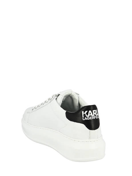 Kapri Karl Ikon Sneakers In Leather Karl lagerfeld White women KL62530 other view 3