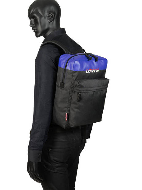Backpack 1 Compartment + 15'' Pc Levi's Black l pack 230904 other view 2