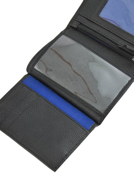Wallet Leather Le tanneur Black charles TCHA3311 other view 3