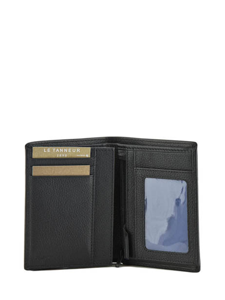 Wallet Leather Le tanneur Black charles TCHA3311 other view 2
